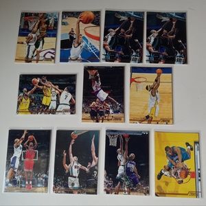 Eleven 2022 Topps Stadium Club Basketball Cards